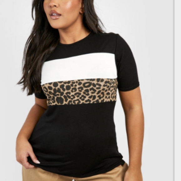 Boohoo Tops - Boohoo Animal Top